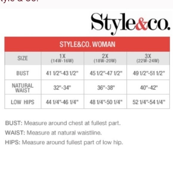 Style & Co Plus Size windowpane Printed Tiered Mesh Top size 3X Long sleeve - Picture 3 of 10